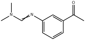 N1,N1-Dimethyl-N2-(3-acetylphenyl)formamidine Struktur