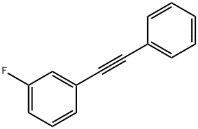 1-FLUORO-3-(2-PHENYLETHYNYL)BENZENE Struktur