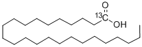 tetracosanoic acid-1-13c Struktur
