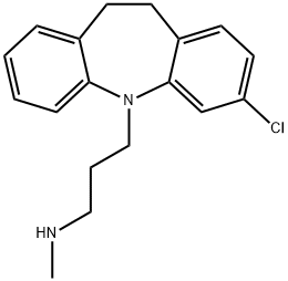 N-Desmethyl Clomipramine Struktur