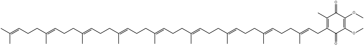 2-[(2E,6E,10E,14E,18E,22E,26E,30E)-3,7,11,15,19,23,27,31,35-ノナメチル-2,6,10,14,18,22,26,30,34-ヘキサトリアコンタノナエニル]-5,6-ジメトキシ-3-メチル-2,5-シクロヘキサジエン-1,4-ジオン