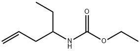 Carbamic  acid,  (1-ethyl-3-butenyl)-,  ethyl  ester  (9CI) Struktur