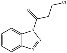 1-(3-氯丙酰)-1H-苯并三唑 結(jié)構(gòu)式
