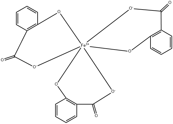 FERRIC SALICYLATE Structure