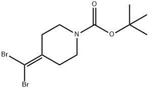 TERT-BUTYL 4-(DIBROMOMETHYLENE)PIPERIDINE-1-CARBOXYLATE