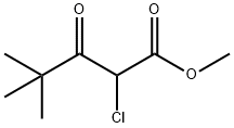 METHYL 2-CHLORO-4,4-DIMETHYL-3-OXOPENTANOATE Structure