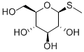 METHYL-BETA-D-THIOGLUCOPYRANOSIDE Struktur