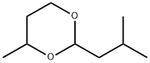 2-isobutyl-4-methyl-1,3-dioxane  Struktur