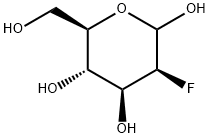 2-Deoxy-2-fluoro-D-mannopyranose Struktur