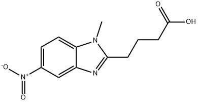 1-Methyl-5-nitro-2-benzimidazolebutyric acid