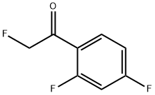 Ethanone, 1-(2,4-difluorophenyl)-2-fluoro- (9CI) Struktur