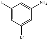 3-溴-5-碘氨基苯 結(jié)構(gòu)式