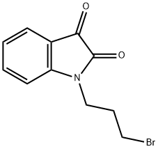 1-(3-BROMOPROPYL)-1H-INDOLE-2,3-DIONE Struktur