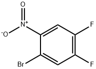 2-溴-4,5-二氟硝基苯 結(jié)構(gòu)式