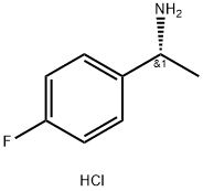 (R)-1-(4-Fluorophenyl)ethylamine hydrochloride Struktur