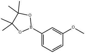 3-甲氧基苯硼酸頻哪醇酯 結(jié)構(gòu)式