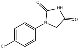 1-(4-CHLORO-PHENYL)-IMIDAZOLIDINE-2,4-DIONE Struktur