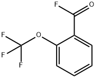 Benzoyl fluoride, 2-(trifluoromethoxy)- (9CI) Struktur