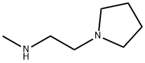 N-メチル-2-ピロリジン-1-イルエタンアミン DIHYDROCHLORIDE 化學(xué)構(gòu)造式