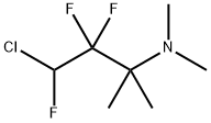 3-Chloro-2,2,3-trifluoro-N,N,1,1-tetramethyl-1-propanamine Struktur