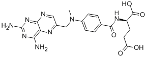 D(-)-アメトプテリン 化學(xué)構(gòu)造式
