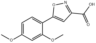 5-(2,4-ジメトキシフェニル)-1,2-オキサゾール-3-カルボン酸 price.