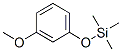 3-Methoxyphenyloxytrimethylsilane Struktur