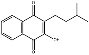 化合物 HYDROLAPACHOL 結(jié)構(gòu)式