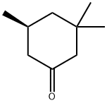 Cyclohexanone, 3,3,5-trimethyl-, (5S)- Struktur