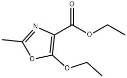 ETHYL 5-ETHOXY-2-METHYLOXAZOLE-4-CARBOXYLATE Struktur