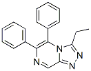 3-Ethyl-5,6-diphenyl-1,2,4-triazolo[4,3-a]pyrazine Struktur
