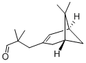 Α,Α,6,6-四甲基二環(huán)[3.1.1]-2-庚烯-2-丙醛, 33885-52-8, 結(jié)構(gòu)式