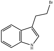 3-(2-溴乙基)吲哚 結構式