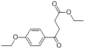 ETHYL 4-(4-ETHOXYPHENYL)-4-OXOBUTYRATE Struktur