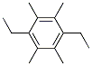 1,4-Diethyl-2,3,5,6-tetramethylbenzene Struktur