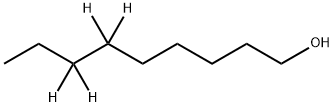 N‐ノニル‐6,6,7,7‐D4アルコール 化學(xué)構(gòu)造式