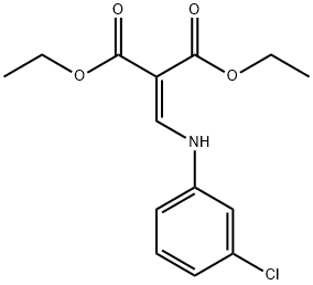 diethyl [(m-chloroanilino)methylene]malonate 結(jié)構(gòu)式