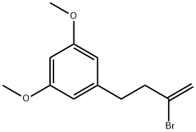 2-BROMO-4-(3,5-DIMETHOXYPHENYL)-1-BUTENE Struktur