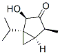 Bicyclo[3.1.0]hexan-3-one, 2-hydroxy-4-methyl-1-(1-methylethyl)-, (1S,2R,4S,5R)- (9CI) Struktur