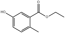 BENZOIC ACID, 5-HYDROXY-2-METHYL-, ETHYL ESTER Struktur