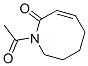 2(1H)-Azocinone, 1-acetyl-5,6,7,8-tetrahydro- (9CI) Struktur