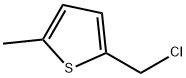 2-(クロロメチル)-5-メチルチオフェン 化學構造式
