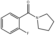 1-(2-Fluorobenzoyl)pyrrolidine, 97% Struktur
