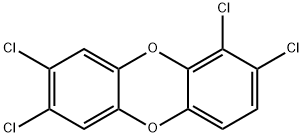 1,2,7,8-TETRACHLORODIBENZO-P-DIOXIN Struktur