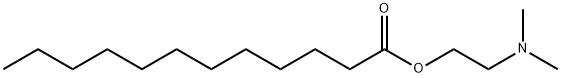 (N,N)-DIMETHYL)ETHYL LAURATE Structure