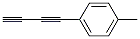 Benzene, 1-(1,3-butadiynyl)-4-methyl- (9CI) Struktur