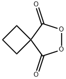 Cyclobutane malonyl peroxide Struktur