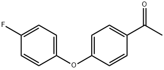 4'-(4-氟苯氧基)苯乙酮 結(jié)構(gòu)式