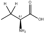 L-2-氨基丁酸-D2氘代 結(jié)構(gòu)式
