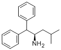(R)-(+)-2-AMINO-4-METHYL-1,1-DIPHENYLPENTANE Struktur